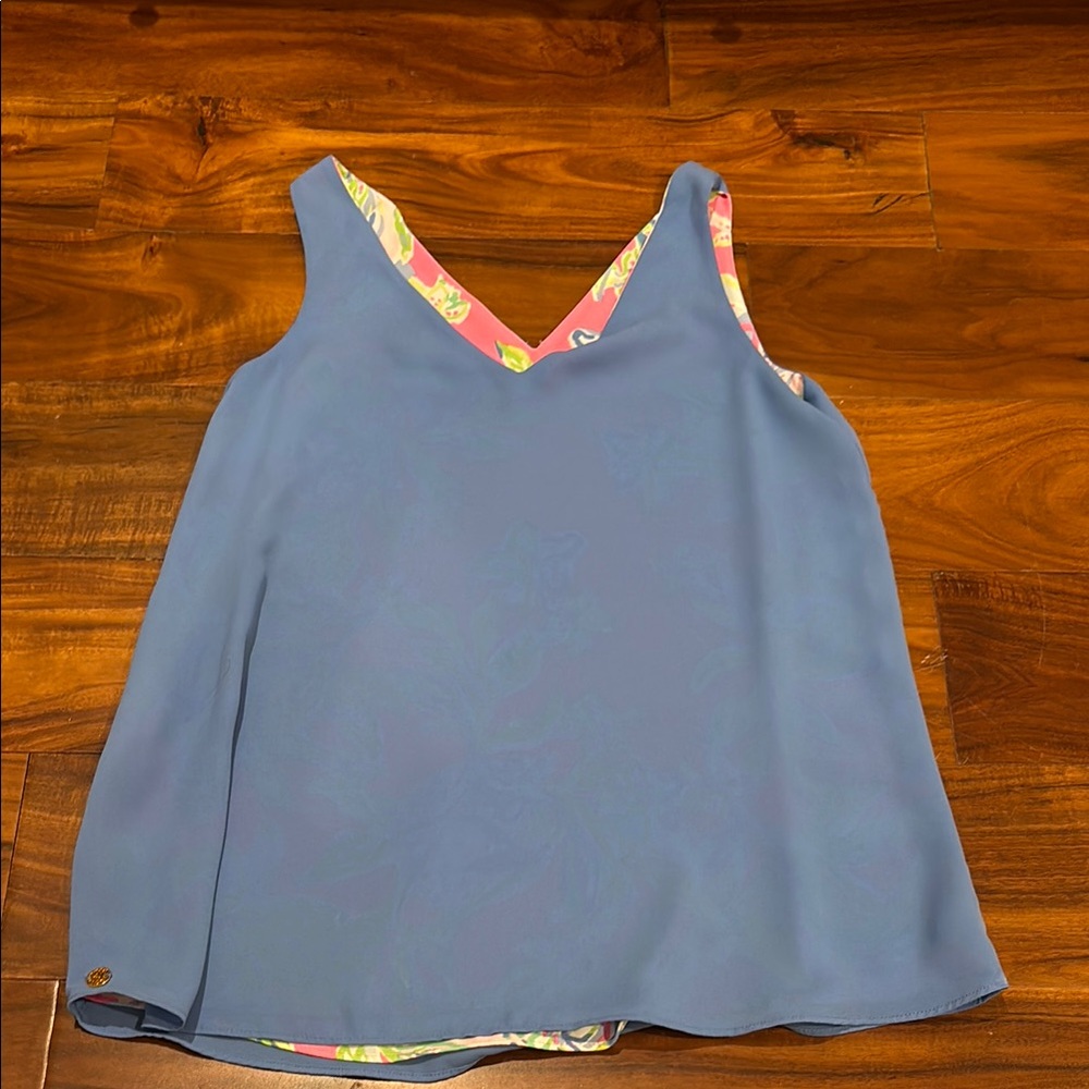 Lilly Pulitzer Reversable Tank Top Size Small